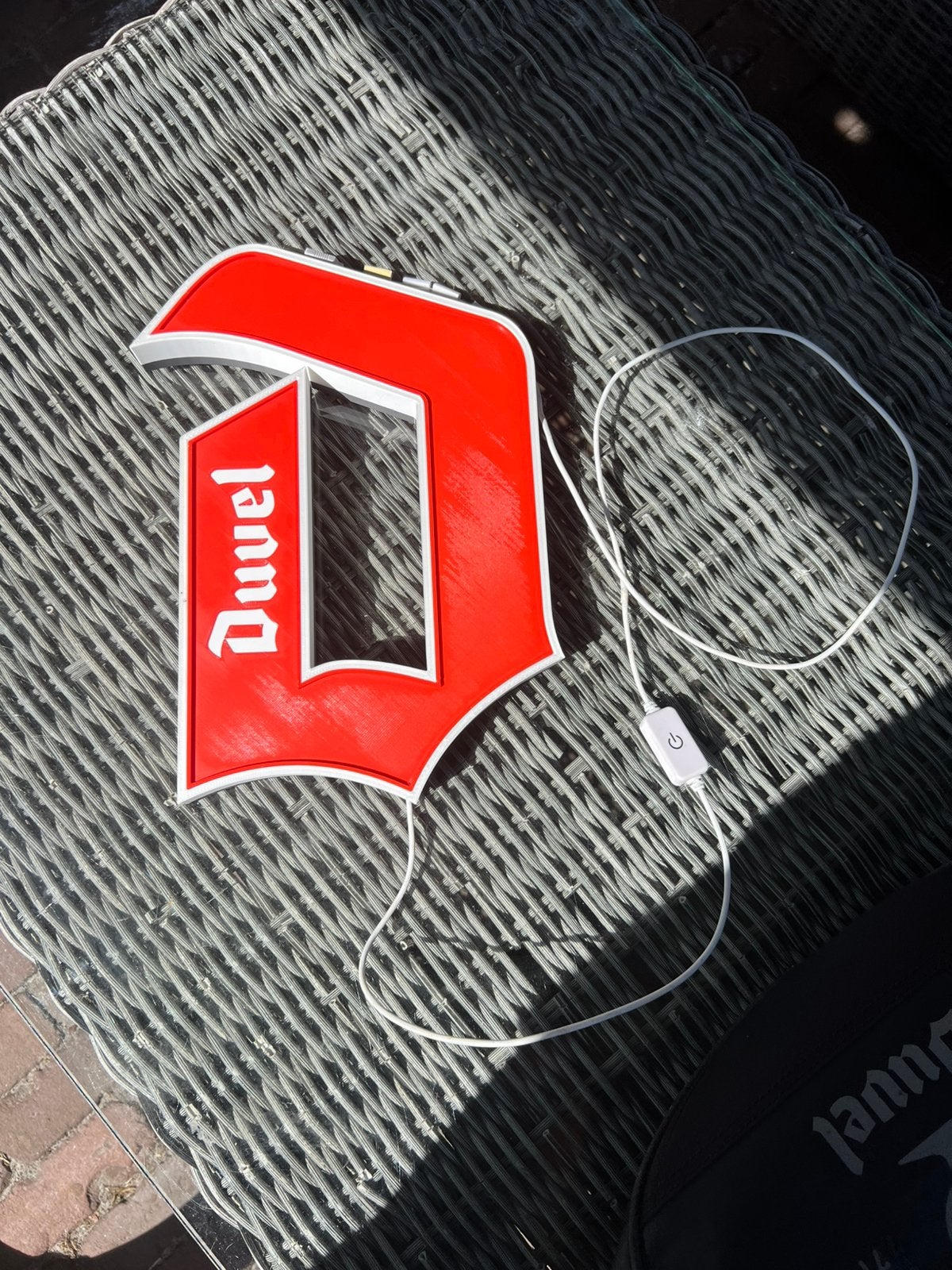 Duvel verlichting, Verzamelen, Ophalen of Verzenden, Nieuw, Reclamebord, Plaat of Schild, Duvel