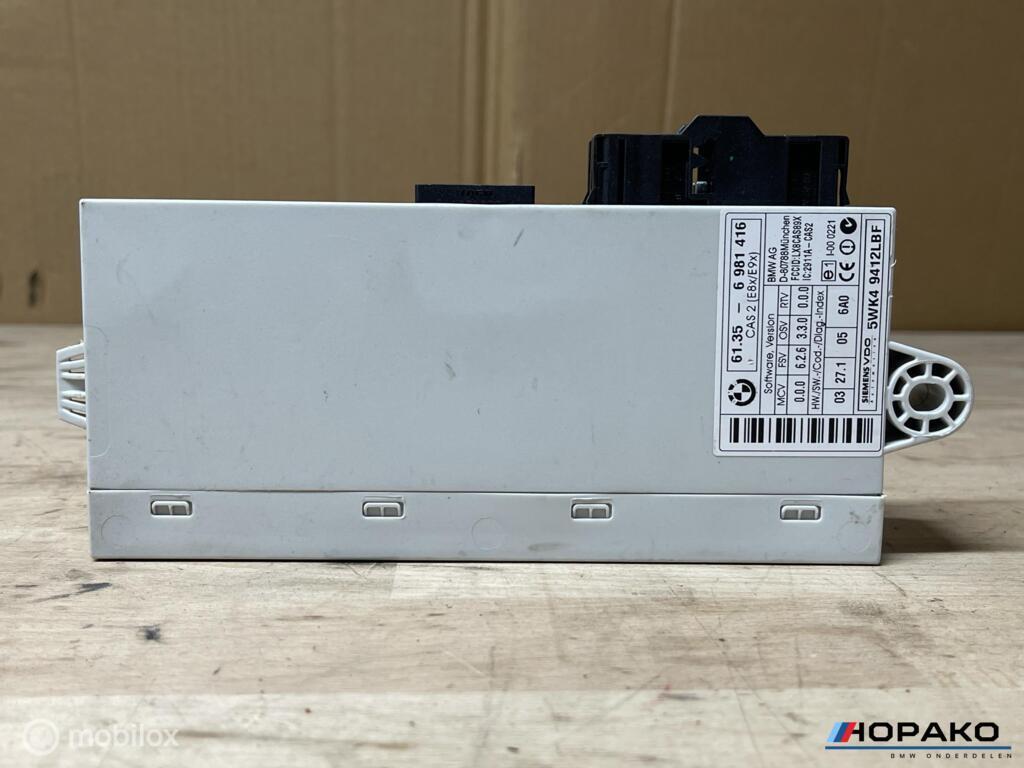 CAS module BMW 1/3 serie e9x e8x | 61356981416, Gebruikt, Einsteinlaan 5 rijswijk, Bmw, Ophalen of Verzenden