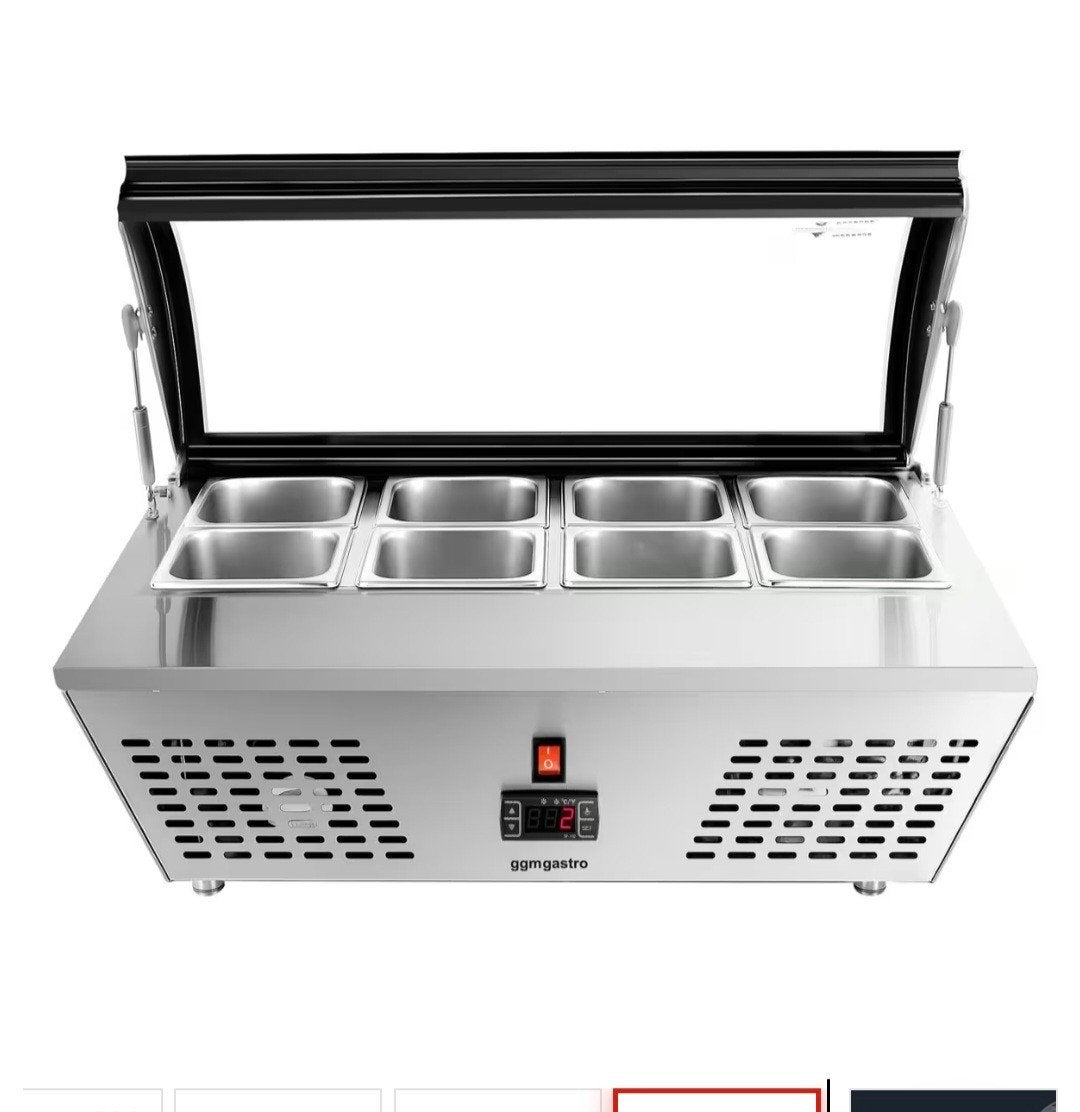 Frigo voor salades, Ophalen