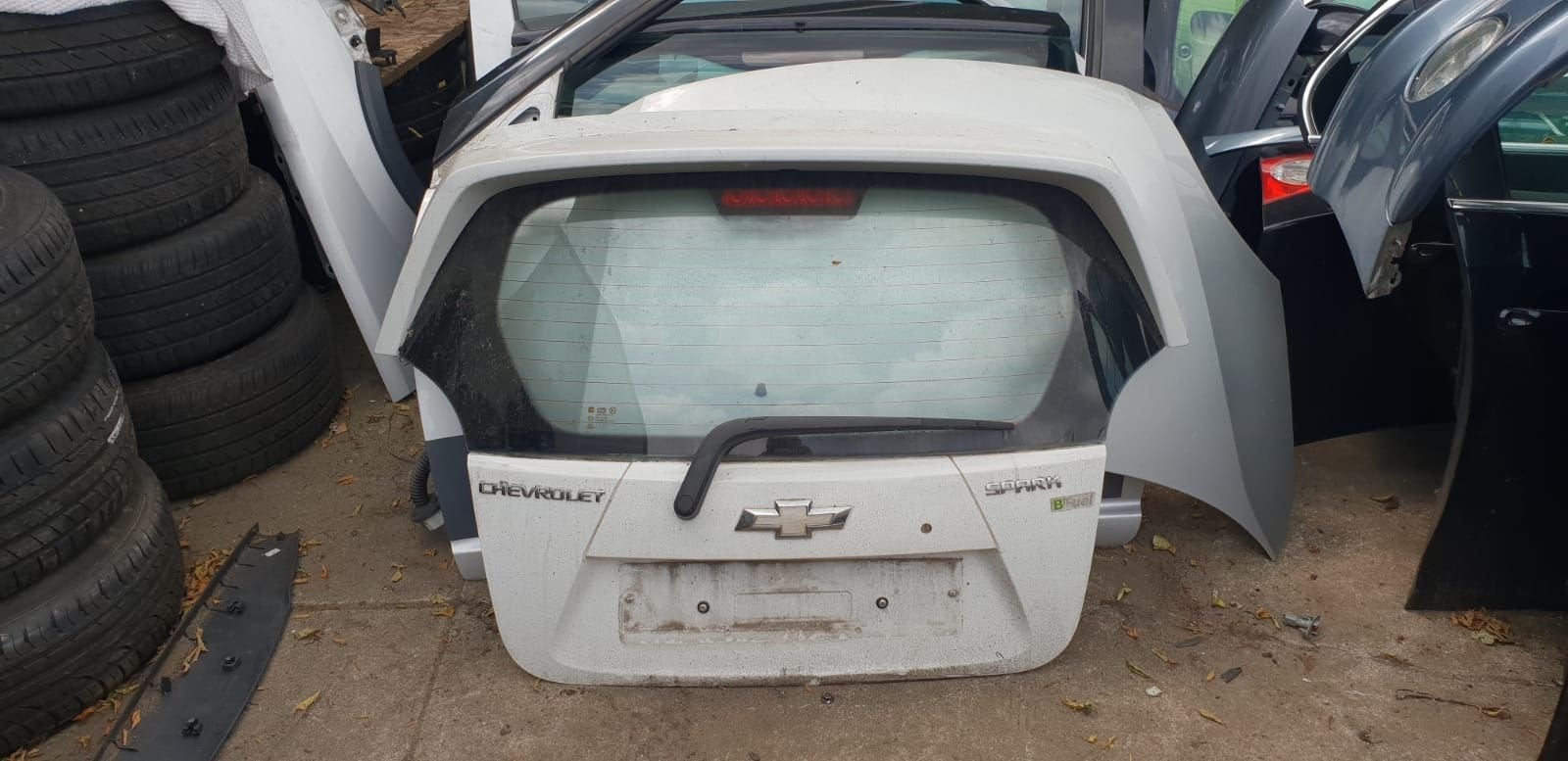 CHEVROLET SPARK ACHTERKLEP +SPOILER, Arrière, -, Haillon arrière, Utilisé