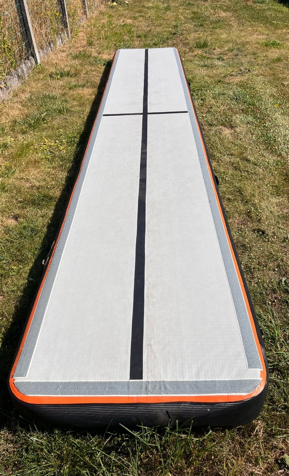 Airtrack, Sport en Fitness, Ophalen, Gebruikt, Blauw, Materiaal