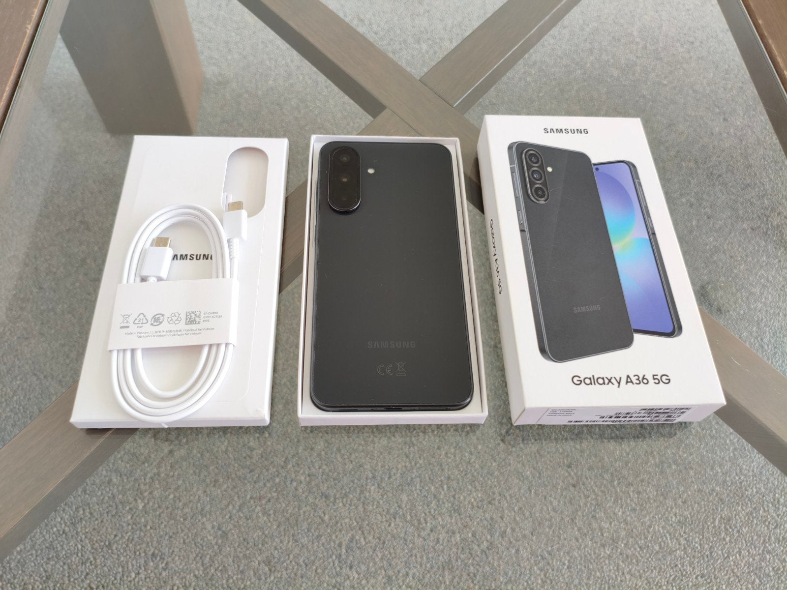Samsung Galaxy A36 5G (128GB) – Aviation Black, Telecommunicatie, Mobiele telefoons | Apple iPhone, Ophalen