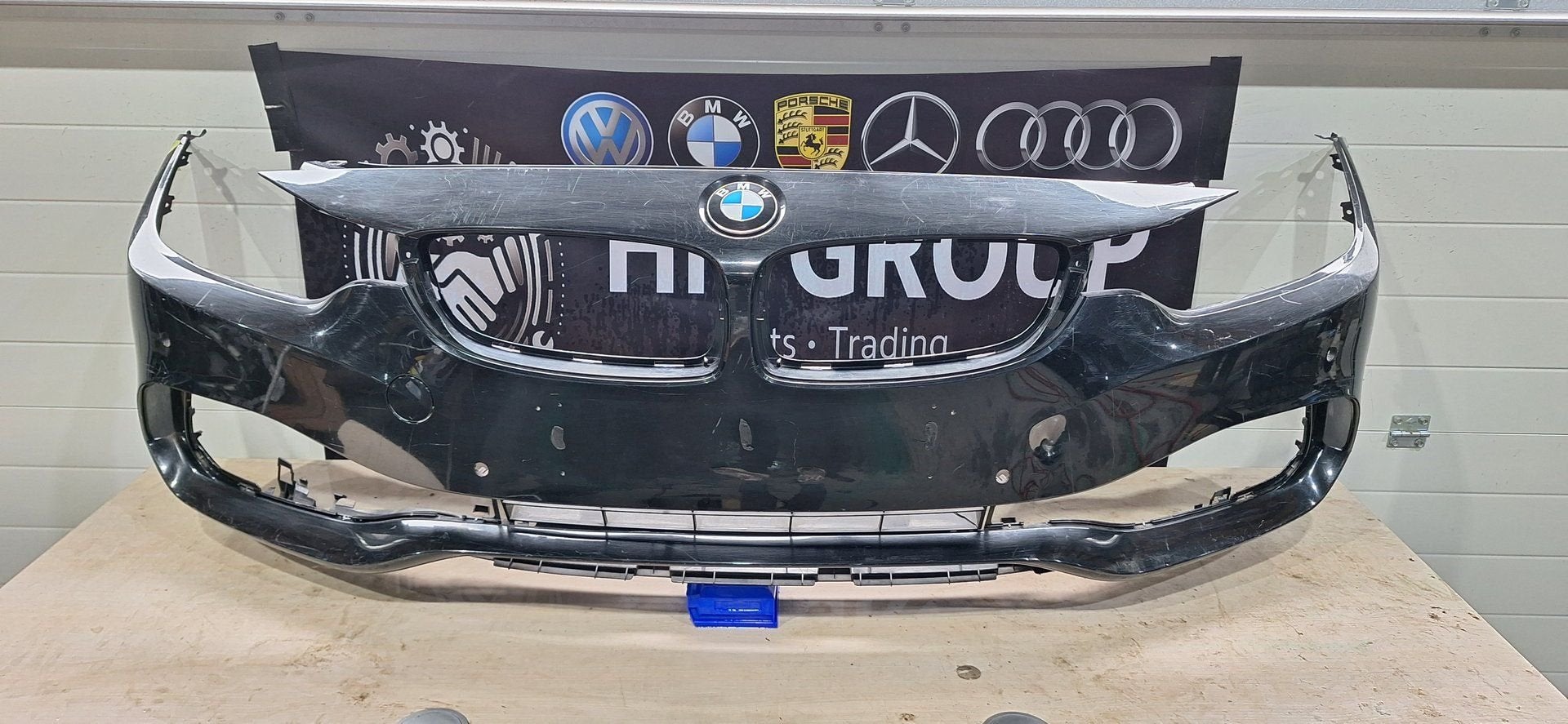 BMW 3 serie f30 f31 voorbumeper bumper, -, Utilisé, Avant, -