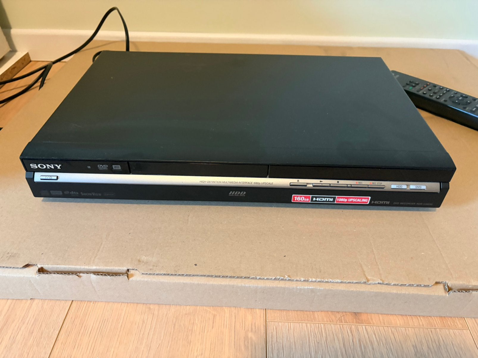 Sony DVD speler met harde schijf voor opnames, Audio, Tv en Foto, DVD spelers, Ophalen, Zo goed als nieuw, Sony