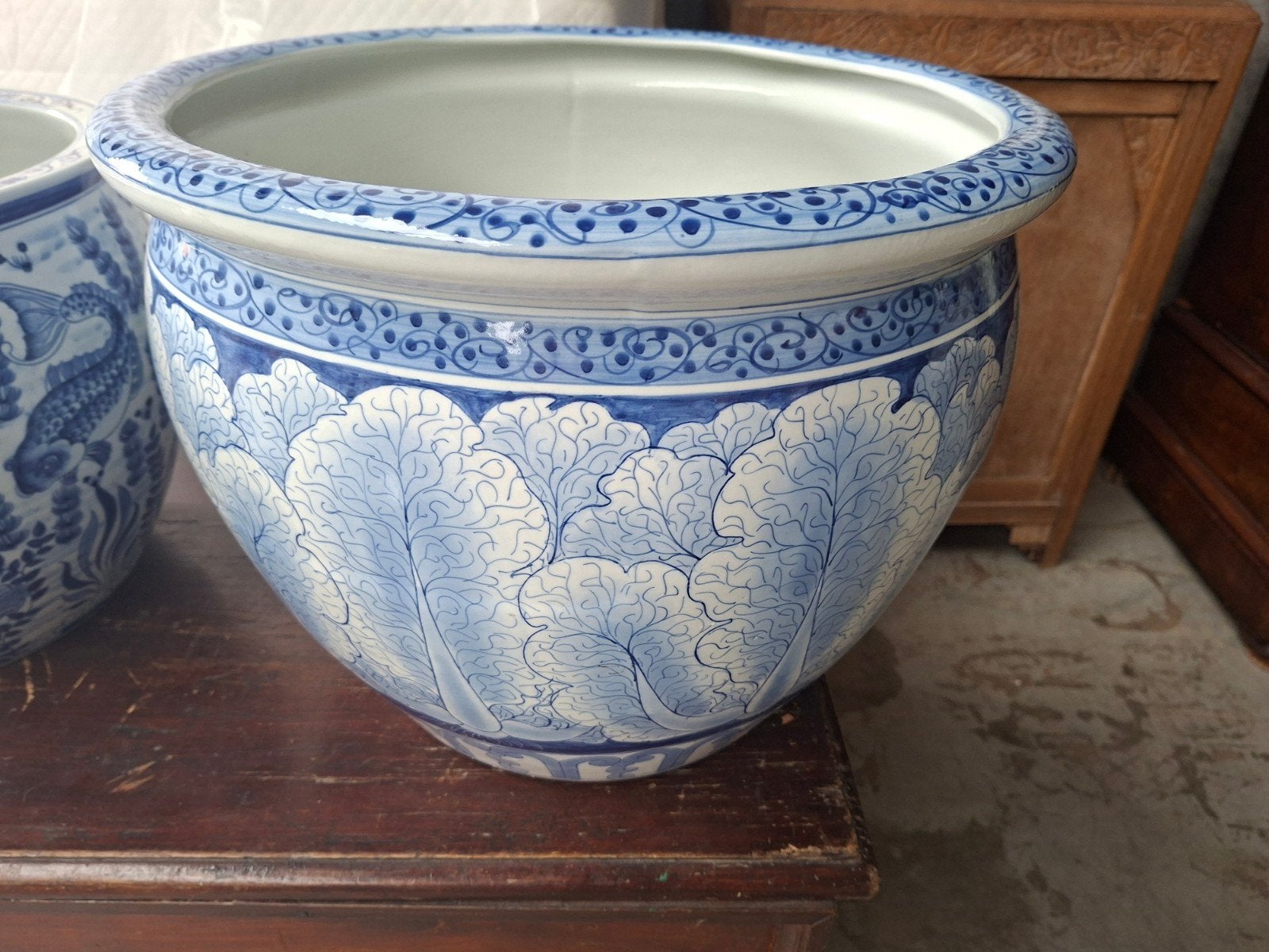 chinese antieke pot diam 50 cm, Antiek en Kunst, Antiek | Keramiek en Aardewerk, Ophalen