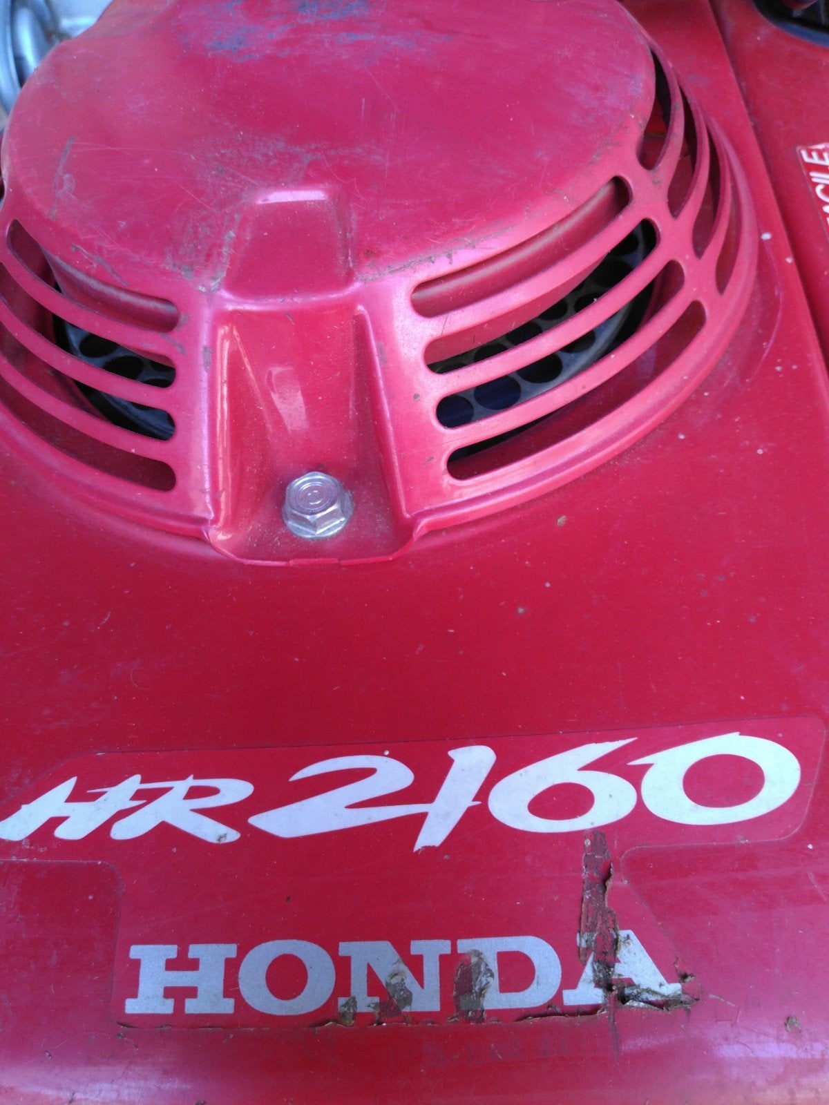 Tondeuse Honda pour pieces, Enlèvement