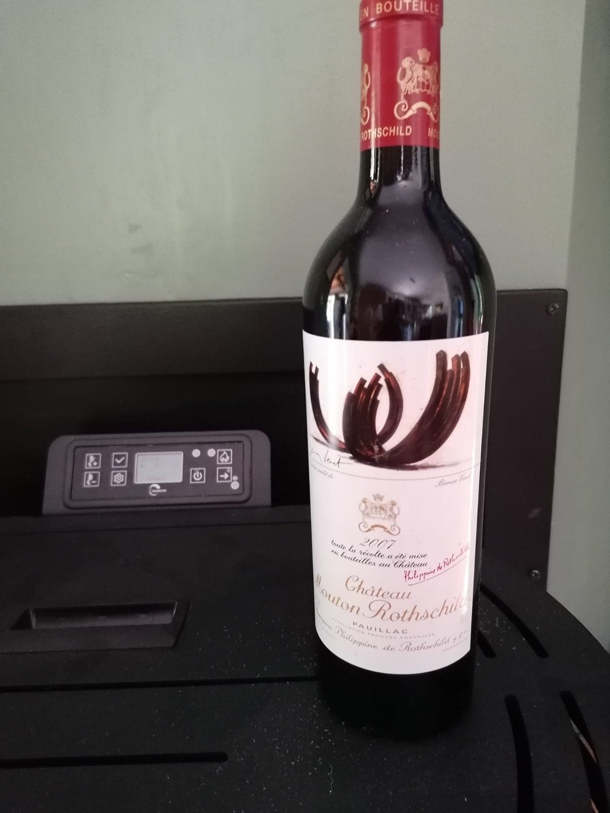 mouton rothschild 2007, Collections, Enlèvement