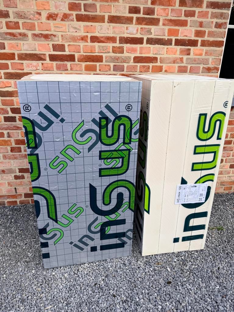 7,2m2 PIR isolatie 120mm dik, Ophalen, Dakisolatie, 12 cm of meer, Nieuw