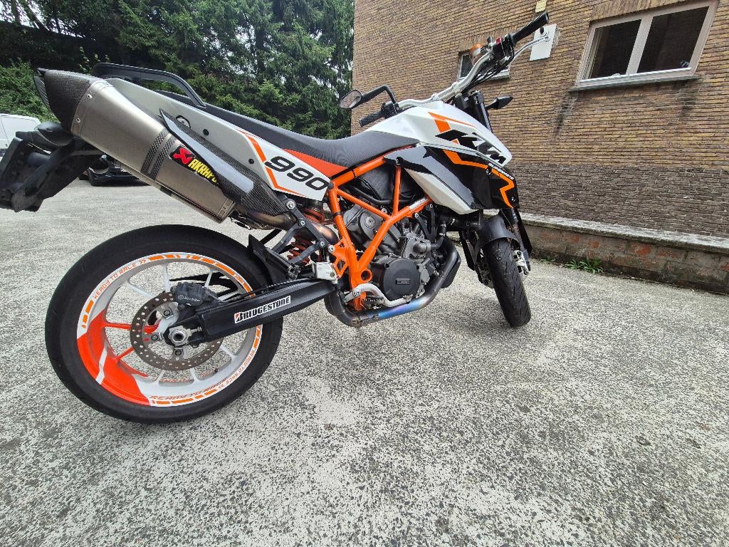 Ktm 990 smr, Permis Moto A, 2 cylindres, Particulier, 990 cm³