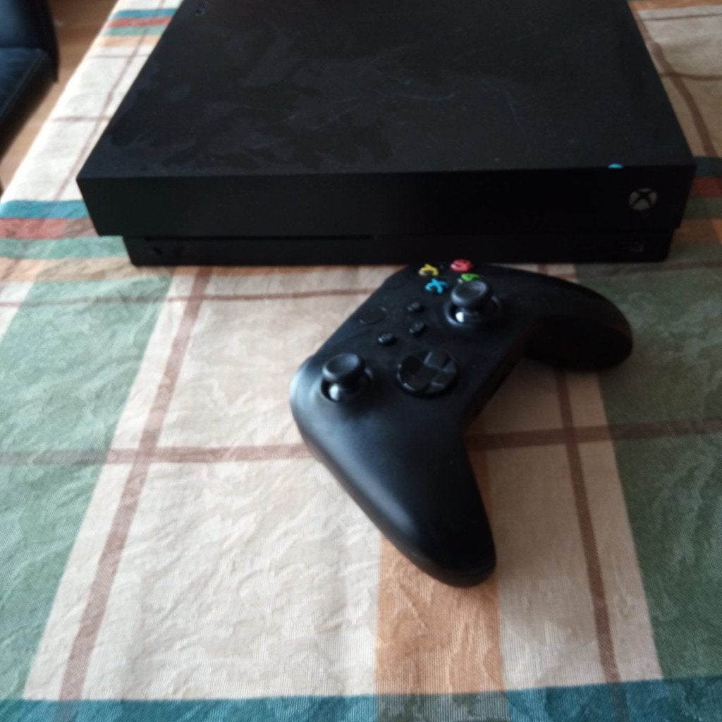 Xbox one X 1TB, Games en Spelcomputers, Spelcomputers | Xbox One, Ophalen, Gebruikt, 1 TB, Met 1 controller
