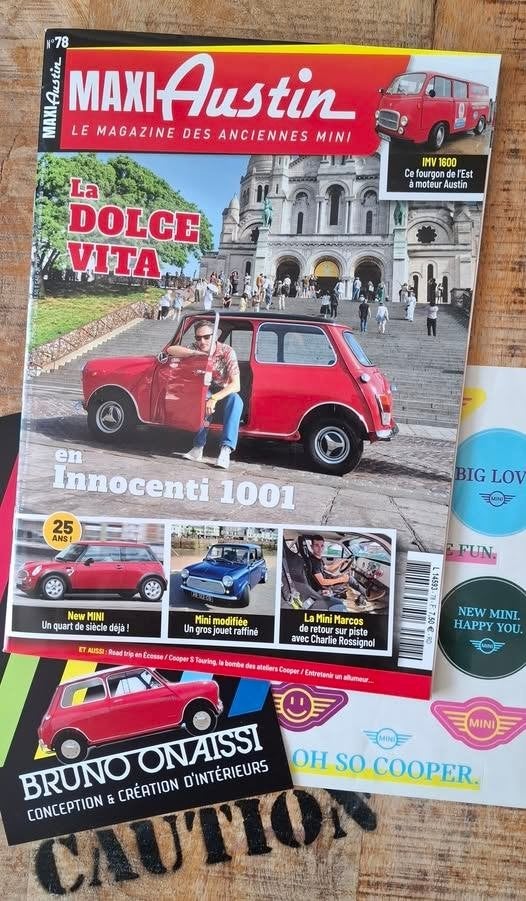 Magazines MAXI AUSTIN Mini Cooper #60 à #78 ETAT 100% NEUF !, Boeken, Ophalen of Verzenden, Nieuw