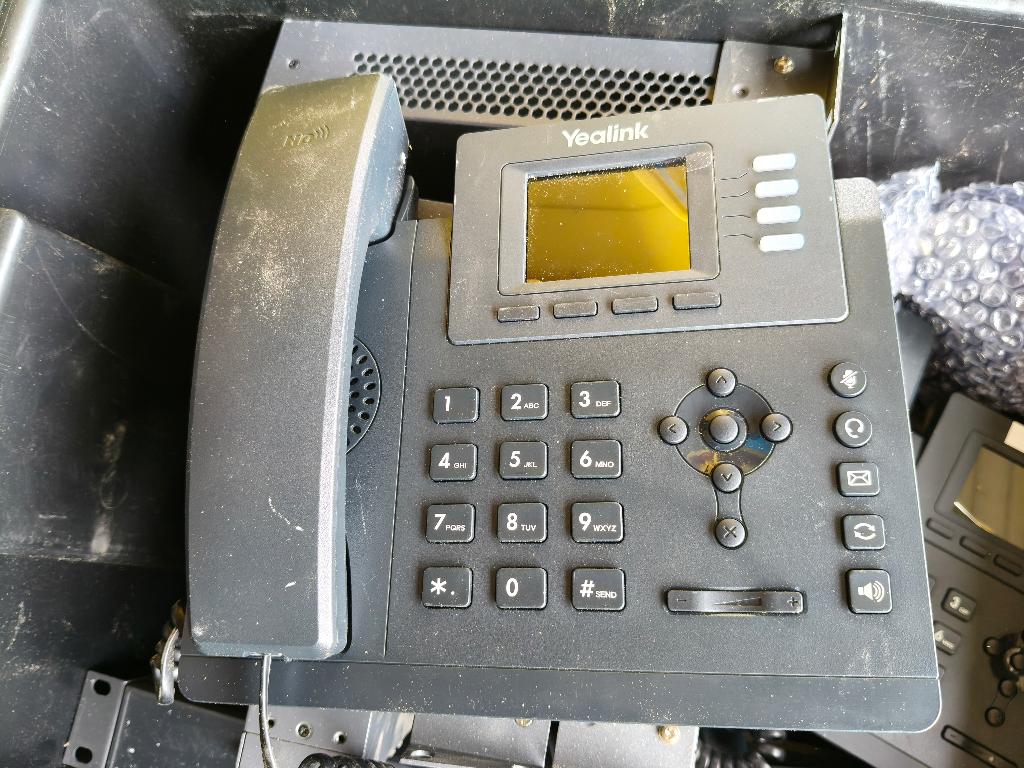VOIP telefoon toestel Yealink IP phone SIP-T33G, Telecommunicatie, Datacommunicatie en VoIP, Ophalen of Verzenden, Gebruikt, Telefoon