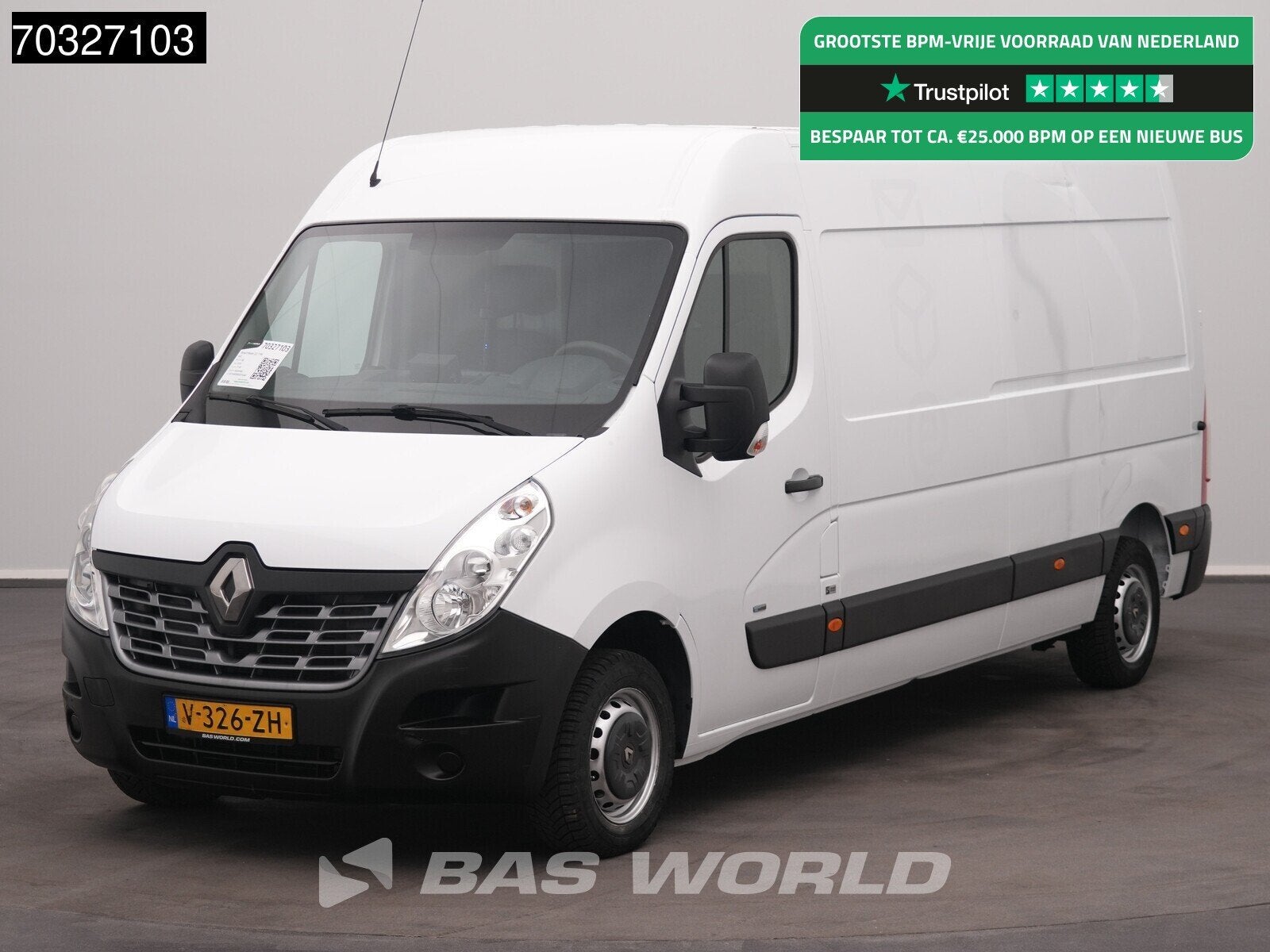 Renault Master Z.E. 77PK Elektrisch 33kWh 130km WLTP L3H2 Ai, Auto's, Stof, Gebruikt, 77 pk, Renault