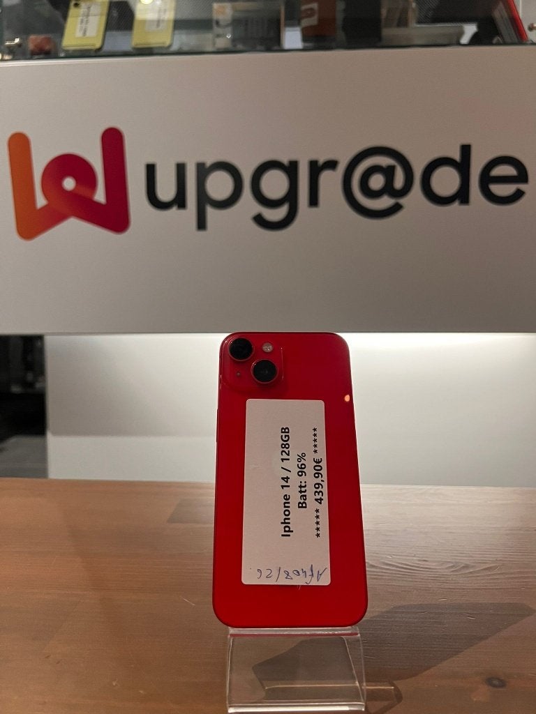 Iphone 14 / 128 GB, Télécoms, Téléphonie mobile | Apple iPhone, Rouge, 128 GB, Comme neuf, Enlèvement