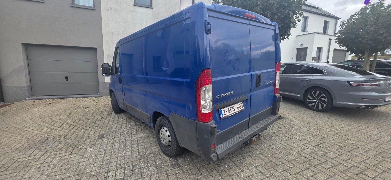 citroen jumper 2.2 utilitaire, Auto's, Voorwielaandrijving, Euro 5, Citroën, Blauw