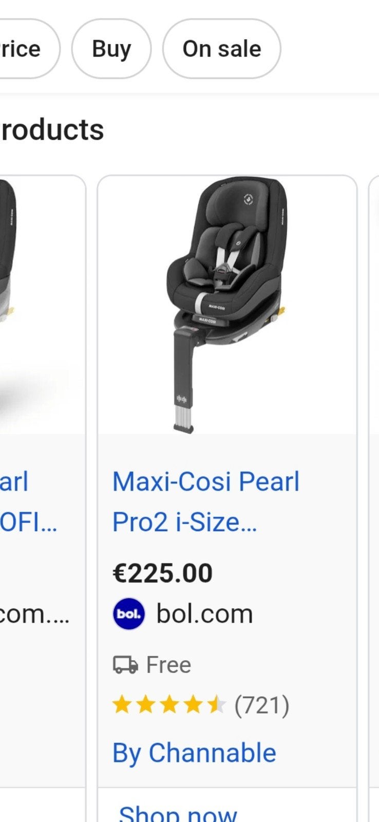 maxi-cosi pearl pro 2 i-size ( zeer goede staat), Kinderen en Baby's, Ophalen, Maxi-Cosi