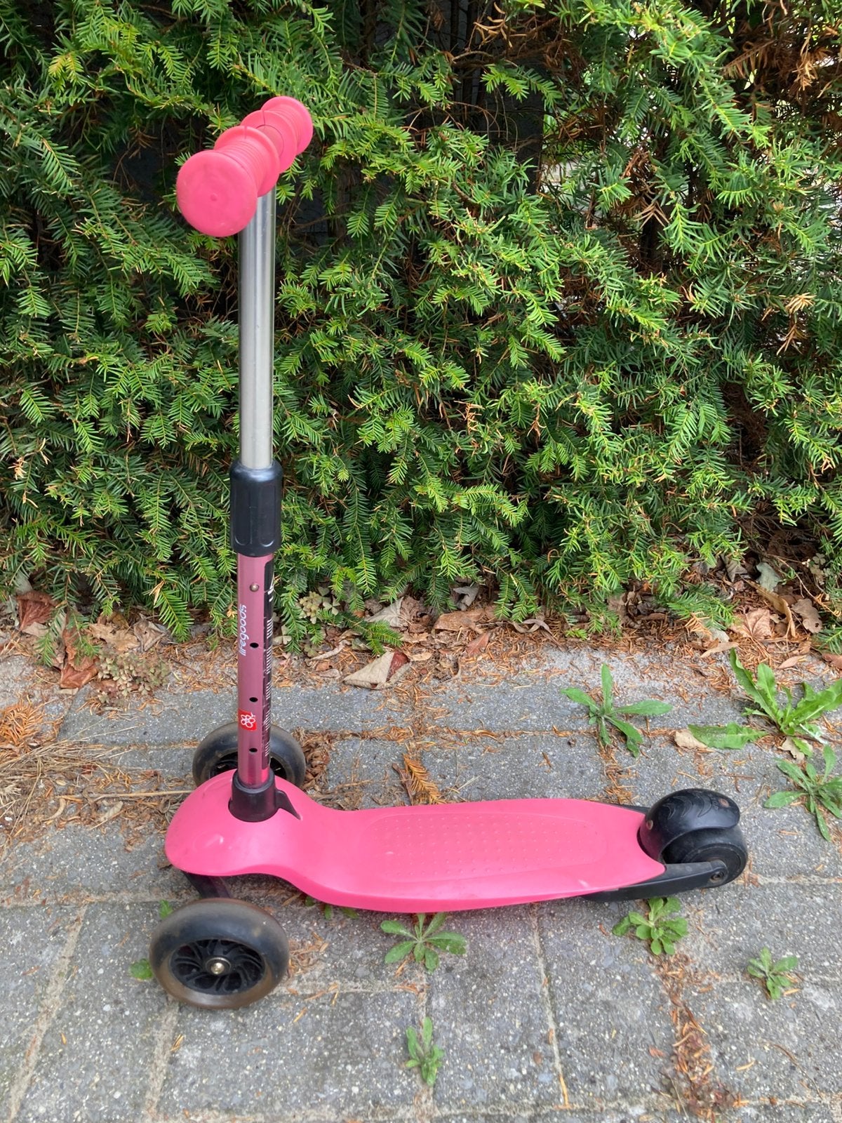 Roze kinderstep, Fietsen en Brommers, Steps, Ophalen, Gebruikt