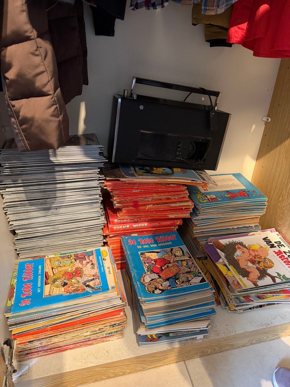 Rode Ridder strips, Ophalen, Gelezen