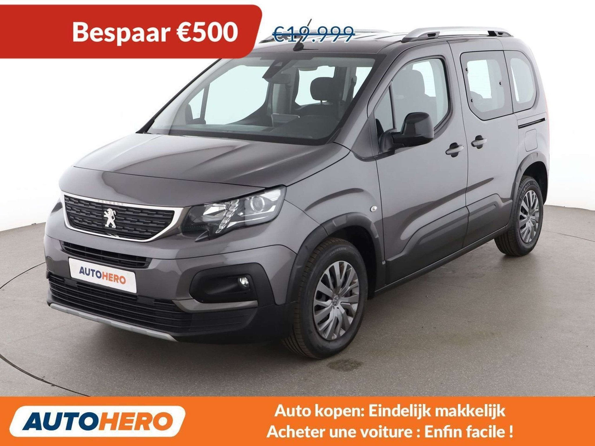 Peugeot Rifter 1.2 PureTech Allure L1 (automatique), Autos, 1503 kg, Euro 6, 5 portes, 96 kW