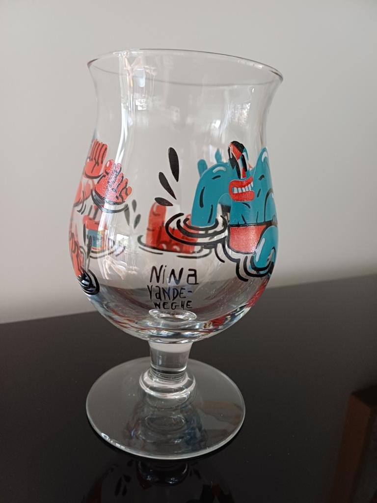Duvel glas, Ophalen, Duvel