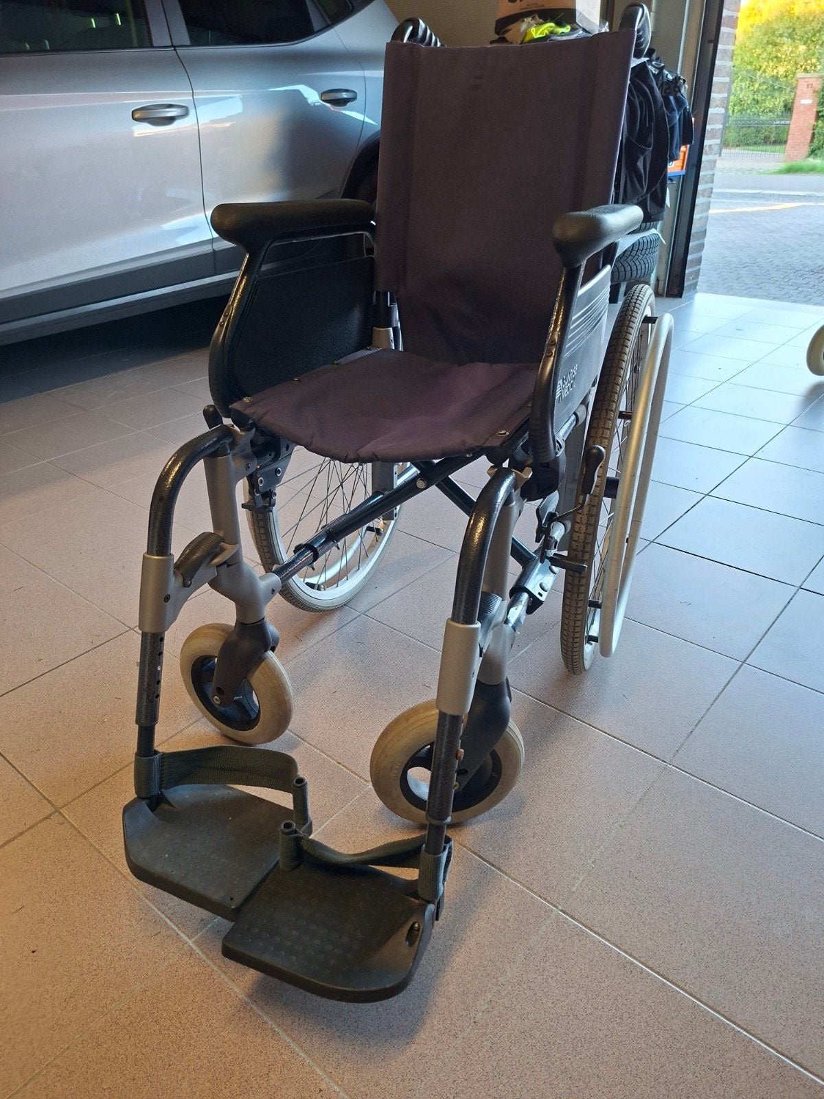 rolstoel, Enlèvement, Utilisé, Fauteuil roulant à pousser