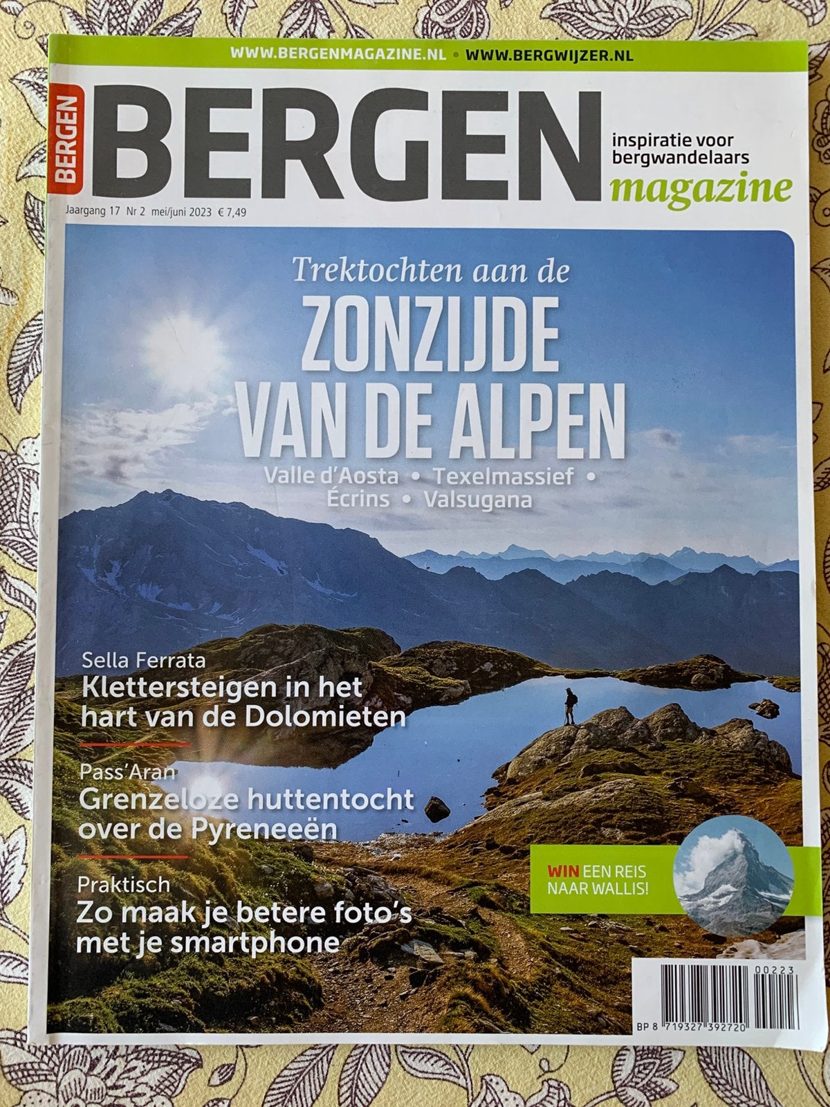 Bergen Magazine voor bergwandelaars, Ophalen