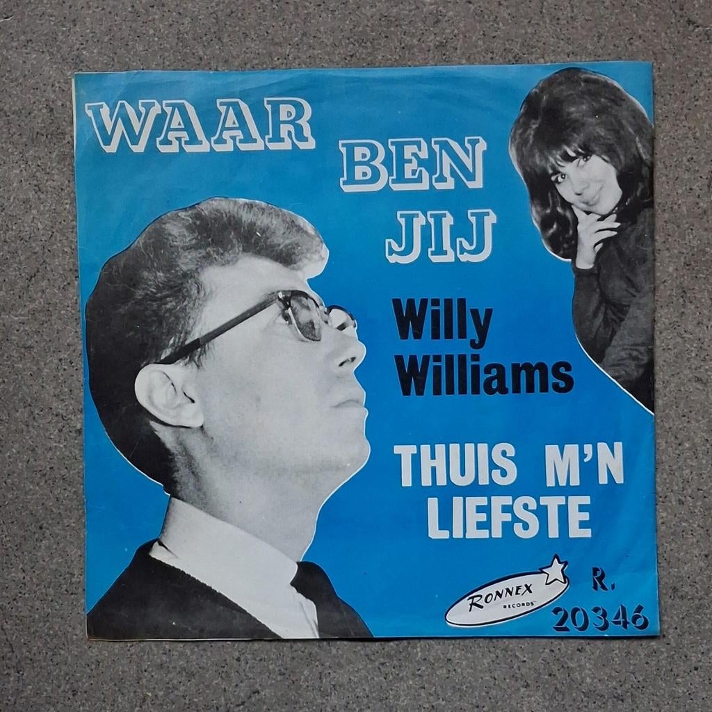 Willy Williams: Waar Ben Jij (7"), Cd's en Dvd's, Ophalen of Verzenden