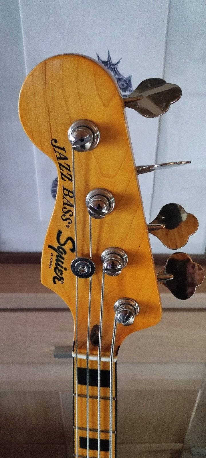 Squier jazz bas te koop,lh, Musique & Instruments, Instruments à corde | Guitares | Basses, Enlèvement, Comme neuf, Électrique