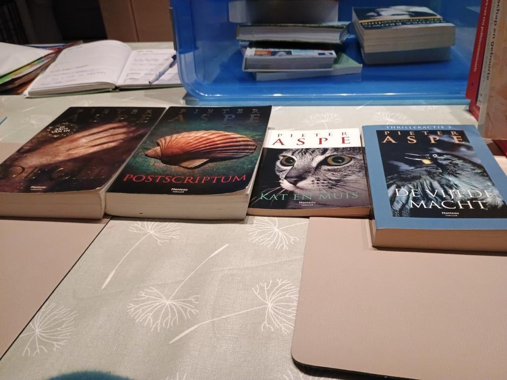 Pakket met Pieter Aspe boeken, Diversen, Ophalen