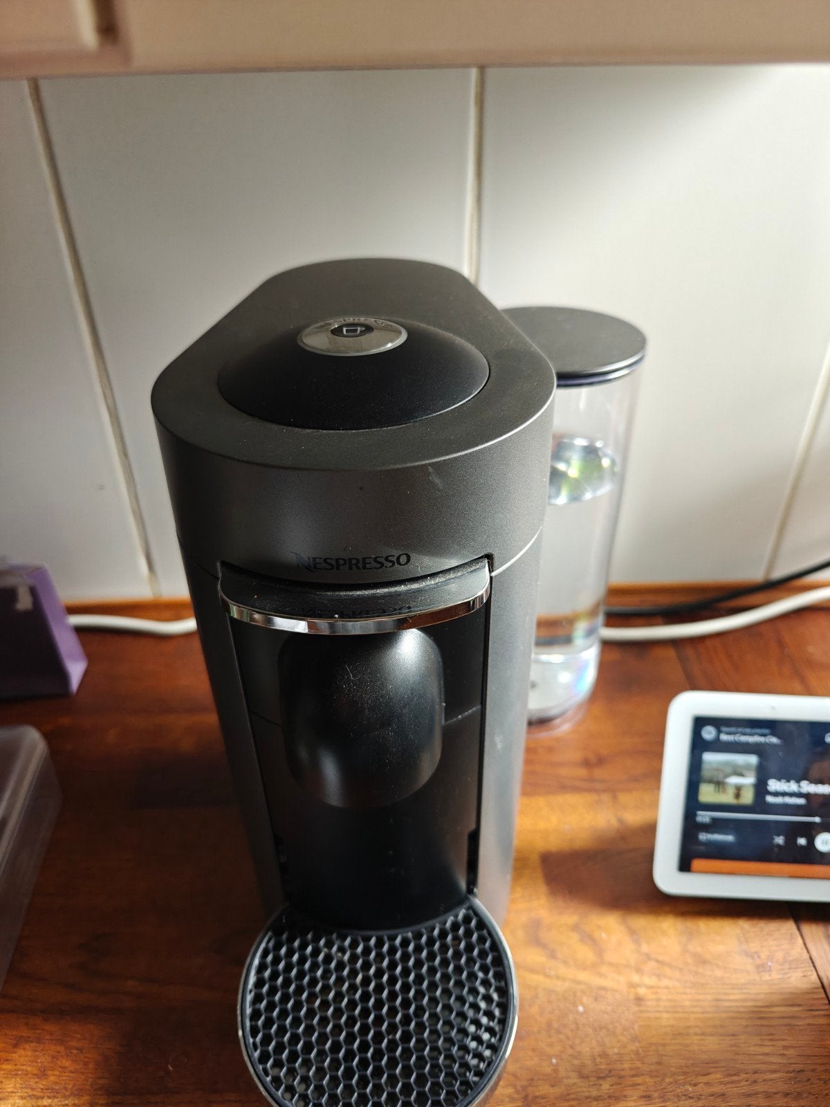 Nespresso vertuo, Enlèvement