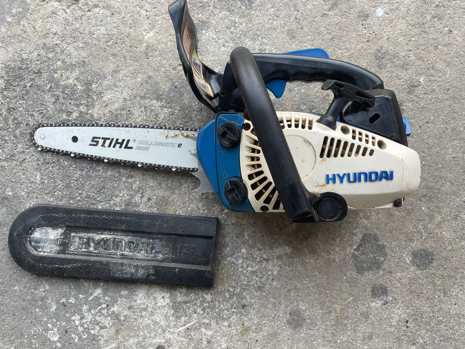 Tronçonneuse élagueuse Hyundai 25cc, Jardin & Terrasse, Enlèvement, Comme neuf