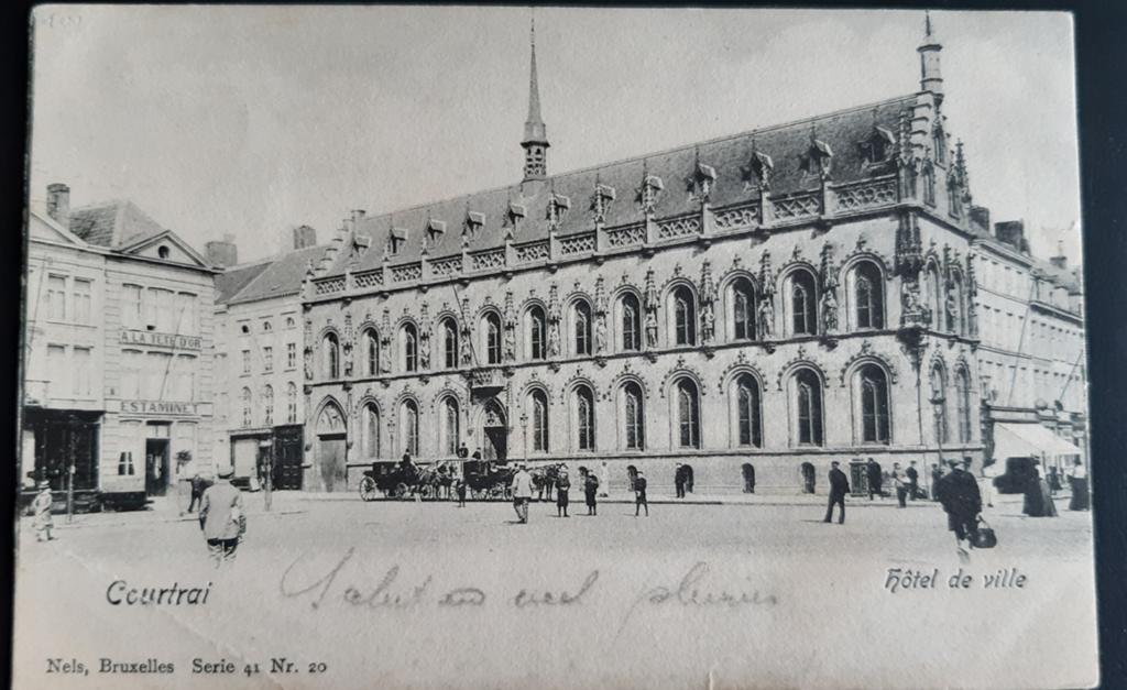 Hôtel de ville de Courtrai Grand Place Courtrai, Enlèvement ou Envoi