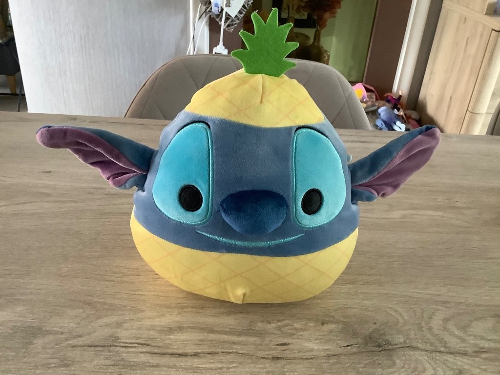 Personnage en peluche Disney Stitch Squishmallows (20 cm), Disney, Comme neuf, Moyen (20 à 80 cm), Autres types