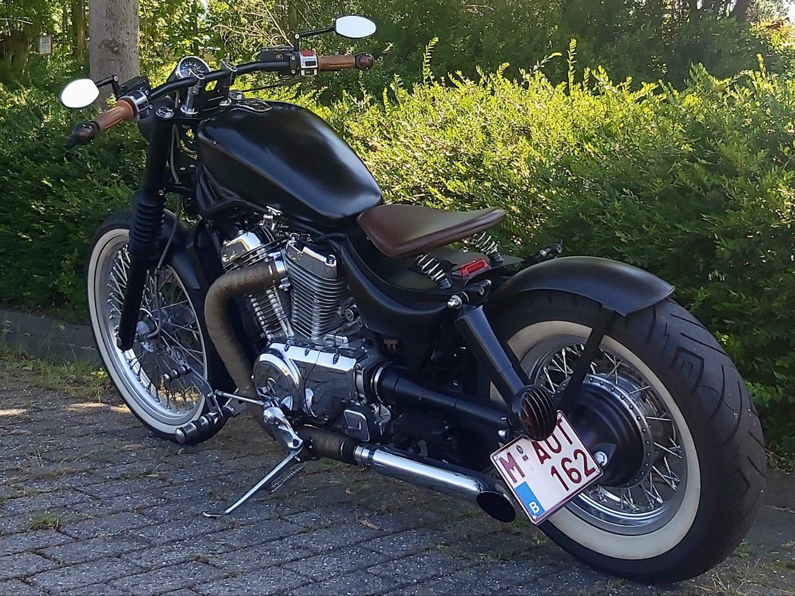 Suzuki VS800 customized bobber, Motoren, Particulier