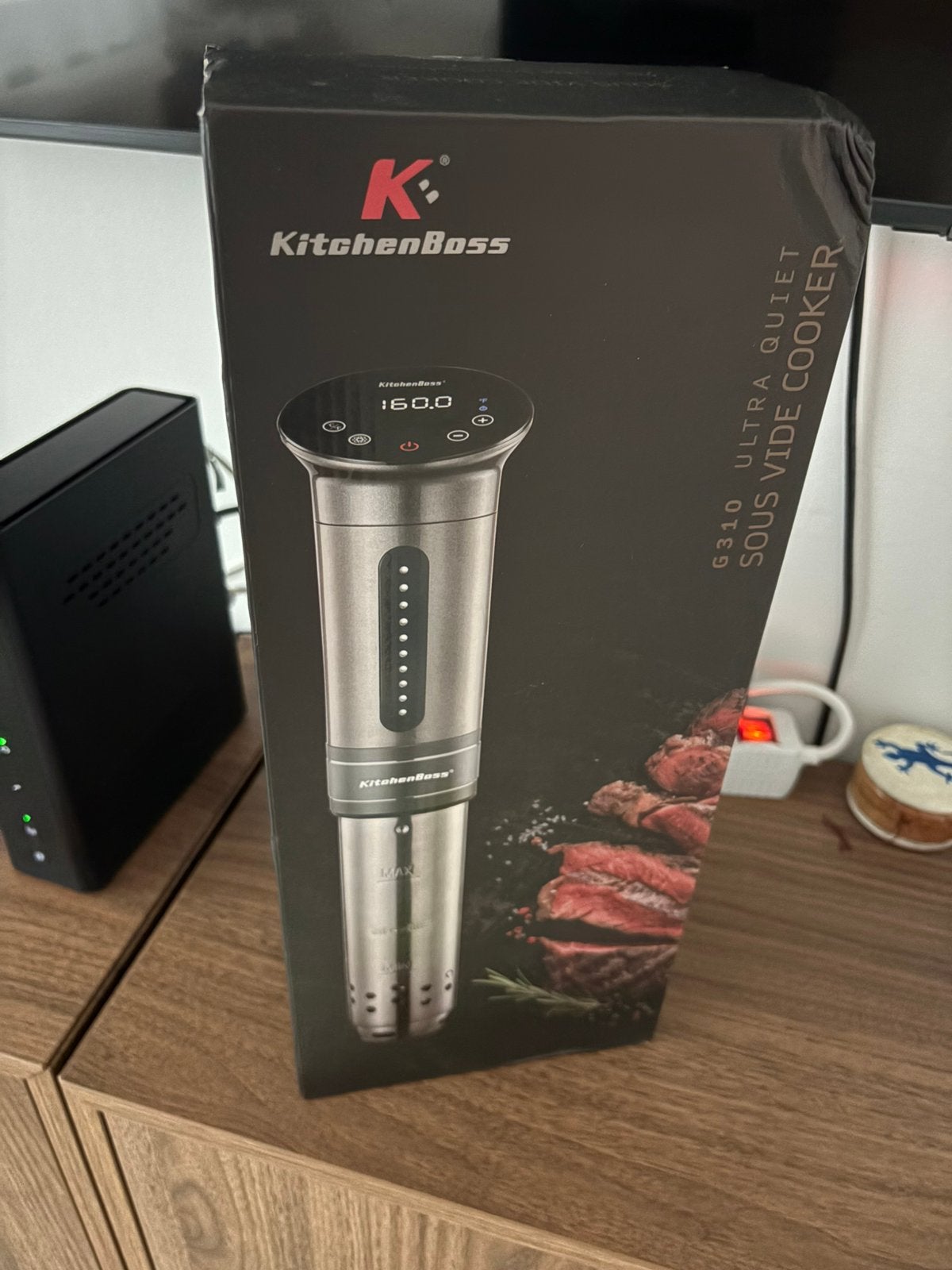 Appareil de cuisson sous vide KitchenBoss G310 Neuf 60 €, Enlèvement, Comme neuf, Argent