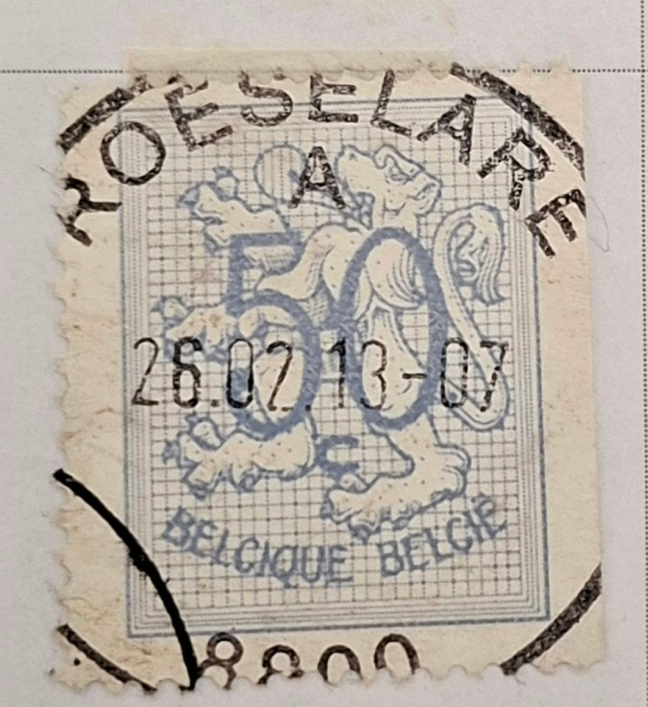 Postzegel België OBP 1762, Met stempel, Frankeerzegel, Ophalen of Verzenden, Gestempeld