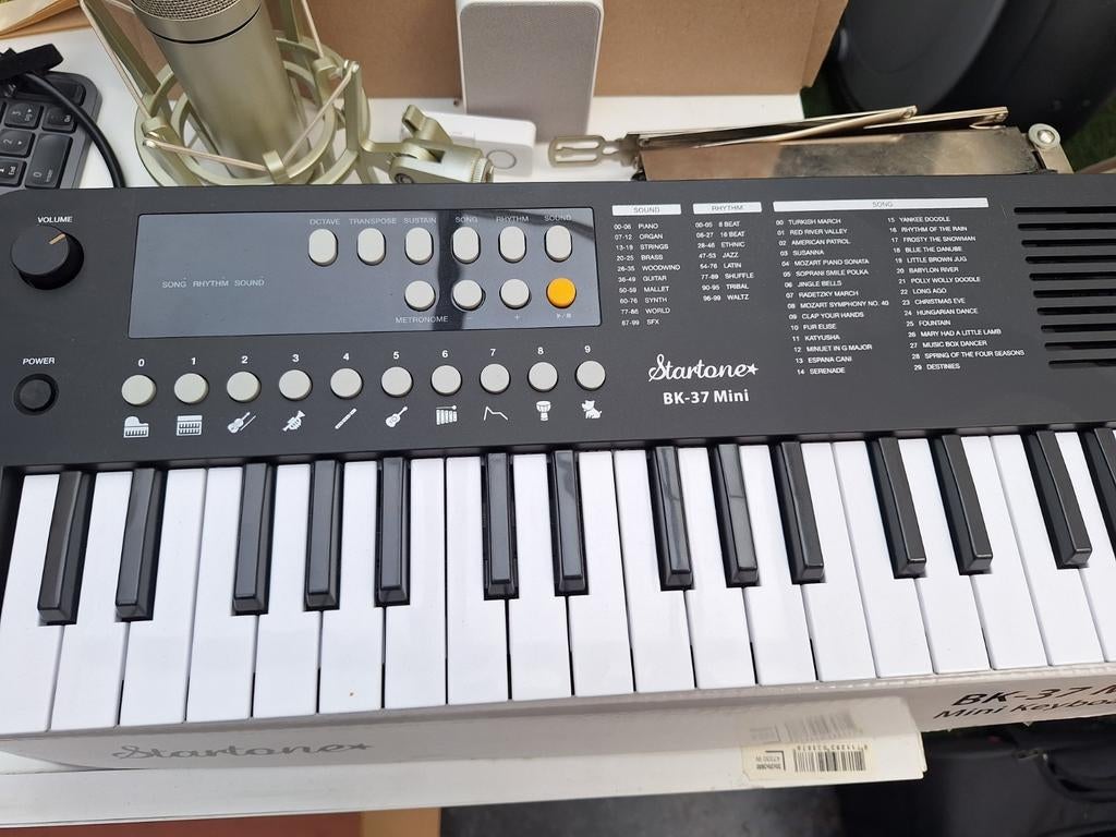Keyboard startone BK-37 Mini, Muziek en Instrumenten, Keyboards, Ophalen