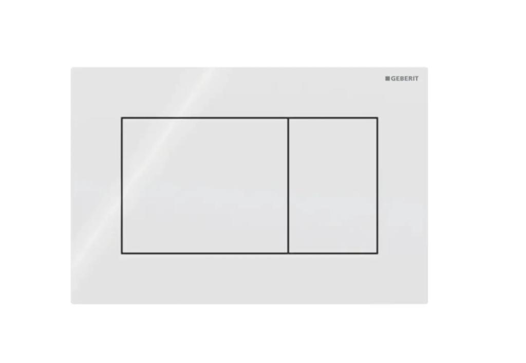 Geberit Sigma01 - Bedieningsplaat, wit 115.660.11.1, Enlèvement, Neuf, Toilettes