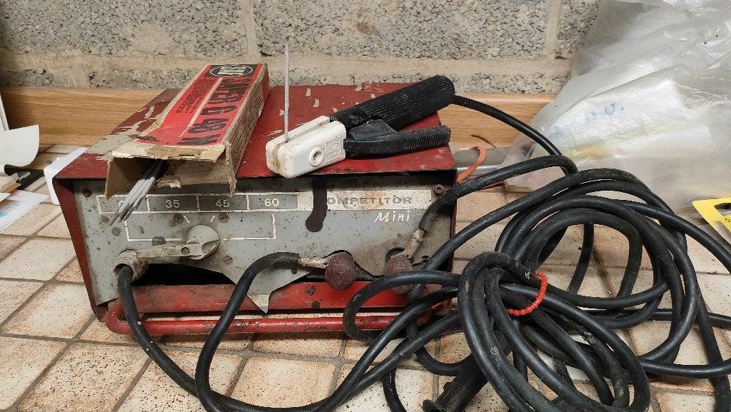 Laspost mini, Ophalen, Gebruikt, Minder dan 150 ampère, Elektroden