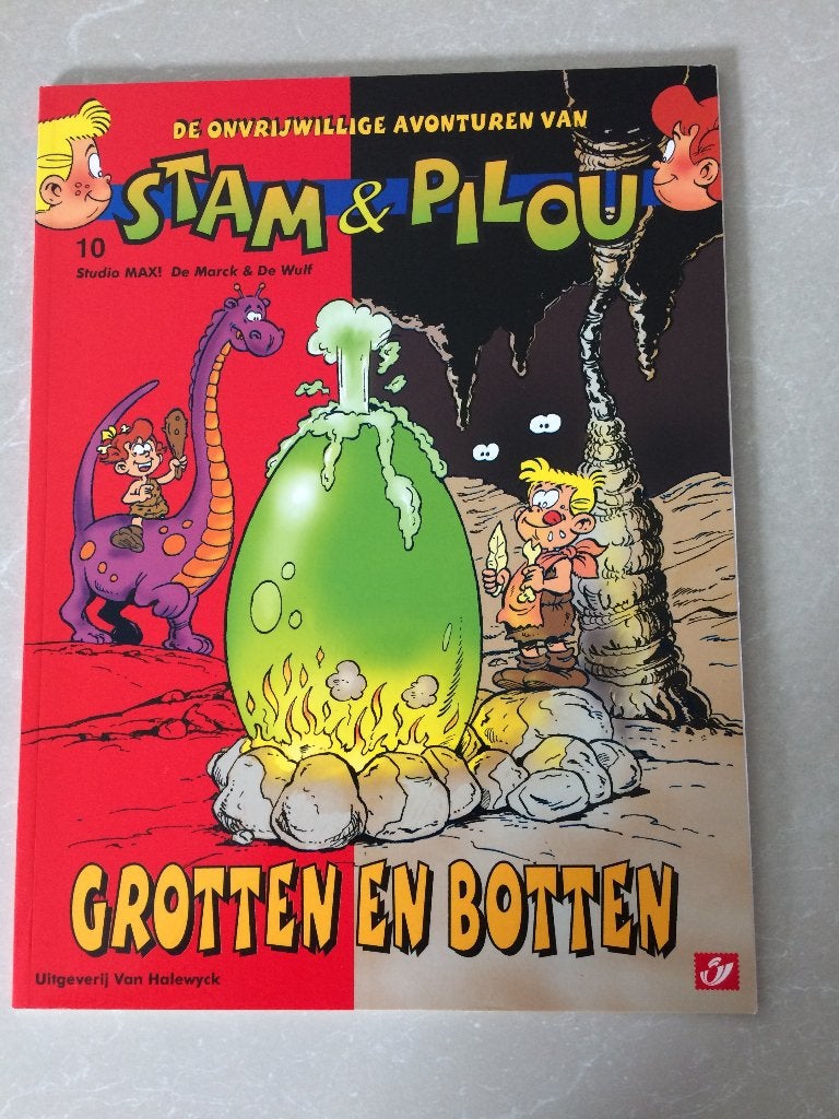 Stam en Pilou / Grotten en botten, Livres, Enlèvement, Neuf