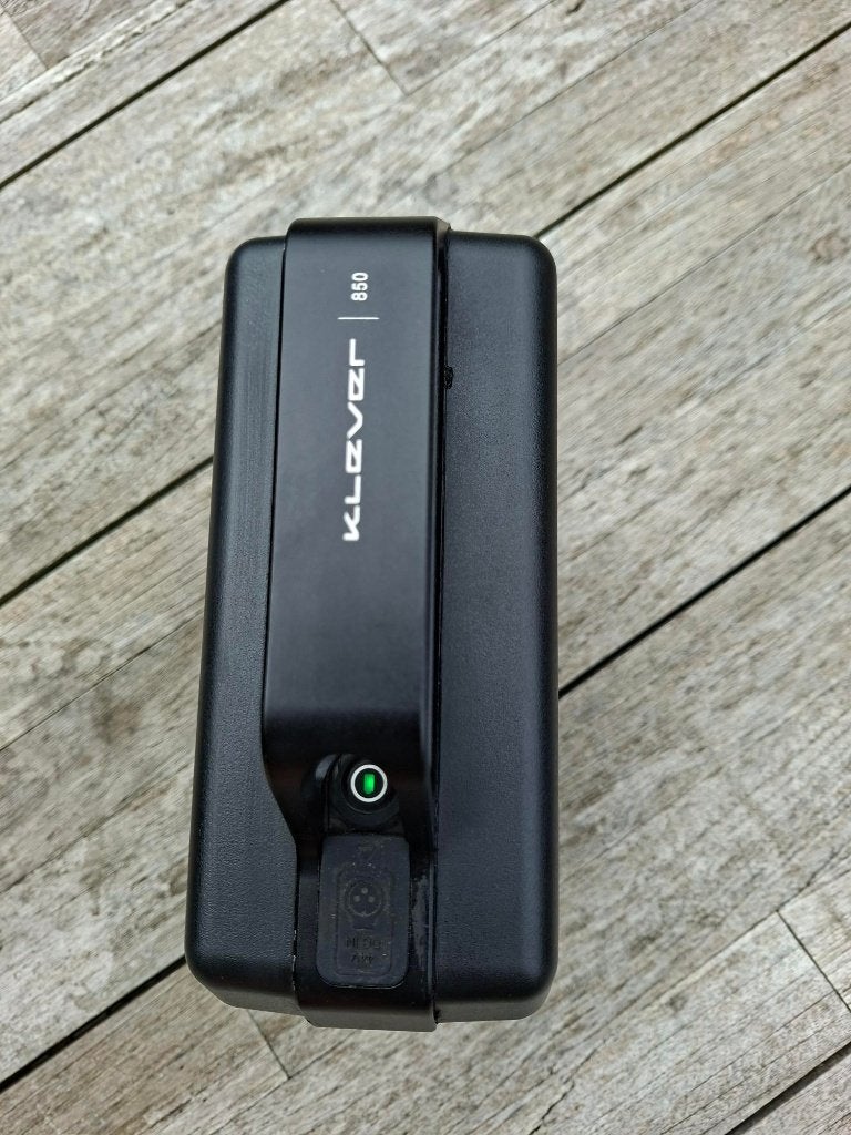Klever 850 Wh batterij – gerefurbished – factuur aanwezig, Ophalen, Gebruikt, Overige merken