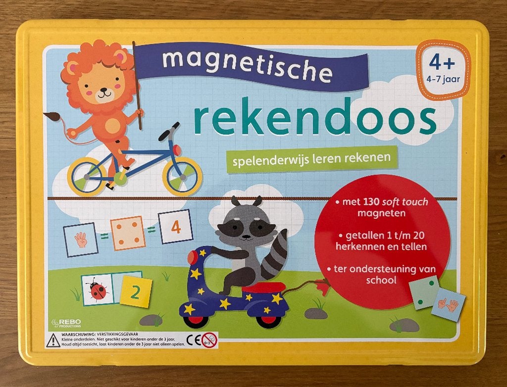 Calculatrice magnétique complète, 130 aimants, 4-7 ans, Enlèvement ou Envoi, Compter