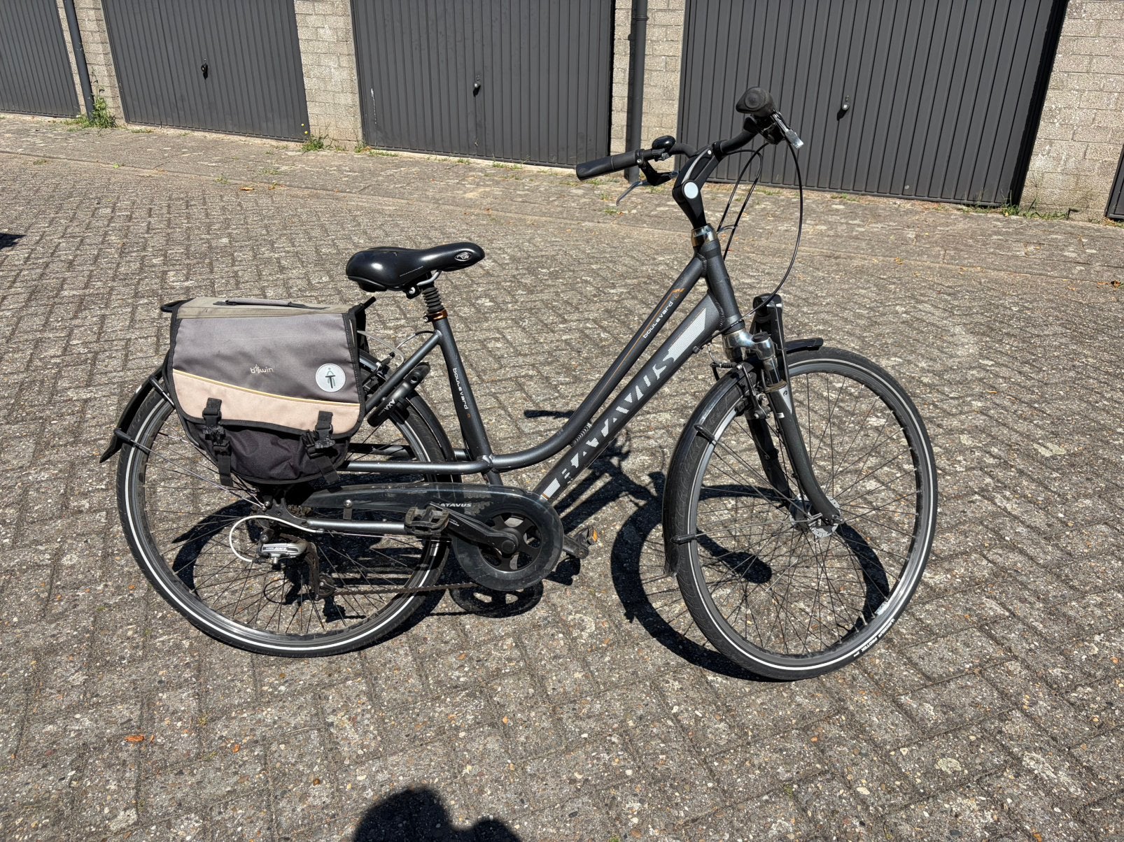 Batavus boulevard damesfiets, Fietsen en Brommers, Ophalen, Zo goed als nieuw, Batavus, Versnellingen