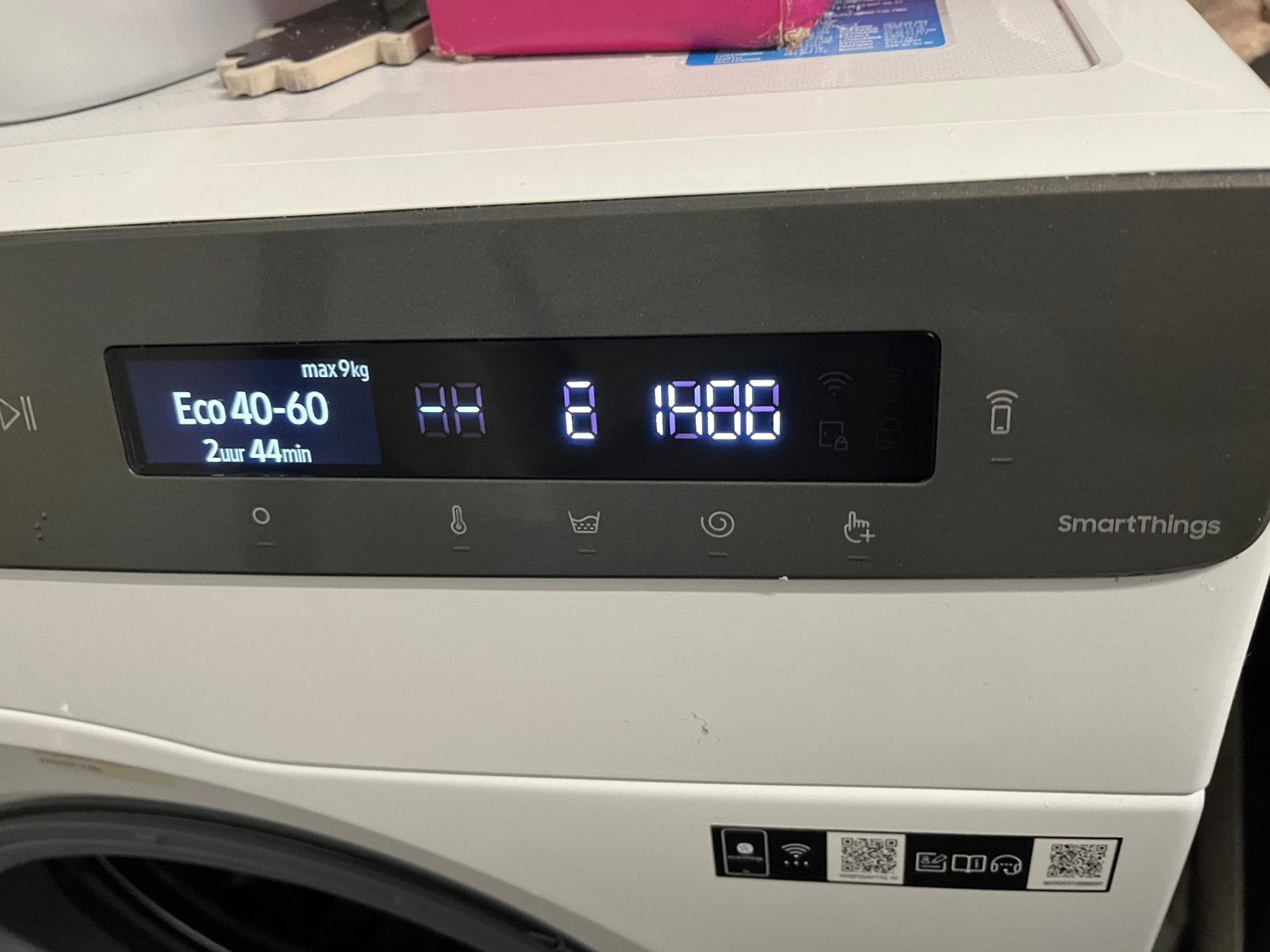 Wasmachine Samsung, Ophalen, Zo goed als nieuw