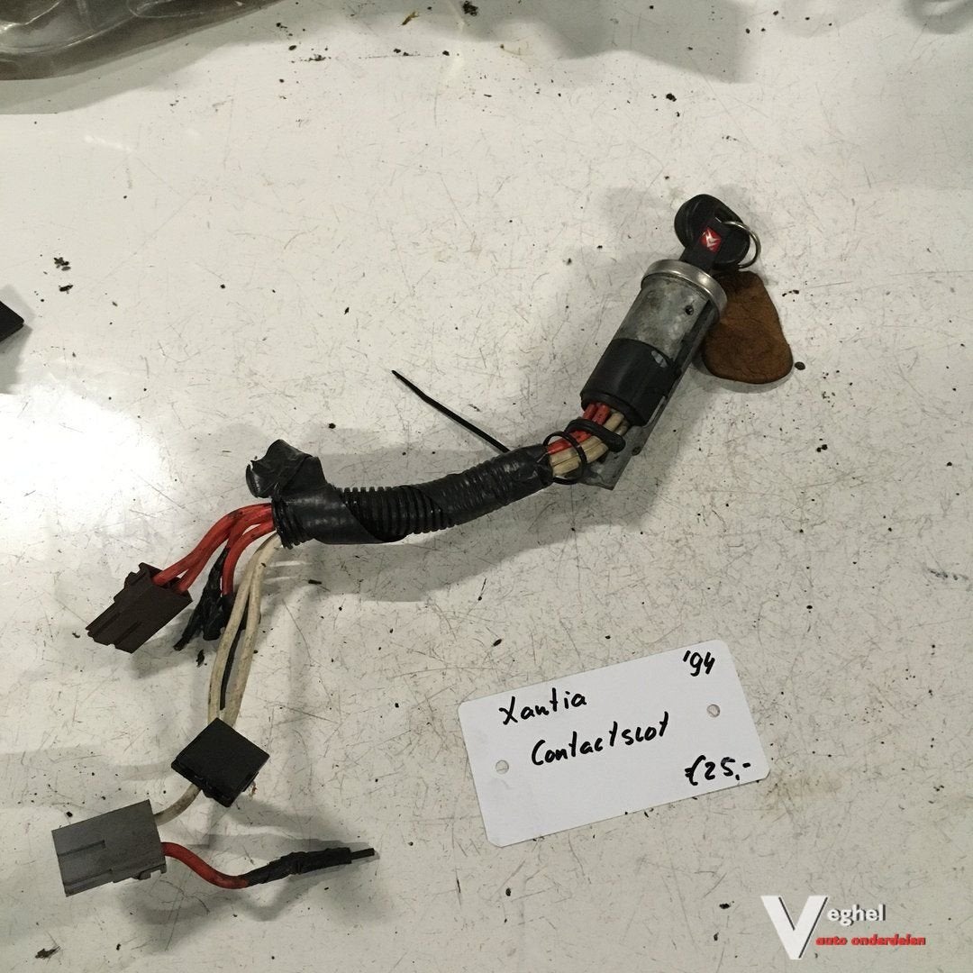 Citroen Xantia 1994  Contactslot met sleutel, Gebruikt, -, -, Ophalen of Verzenden