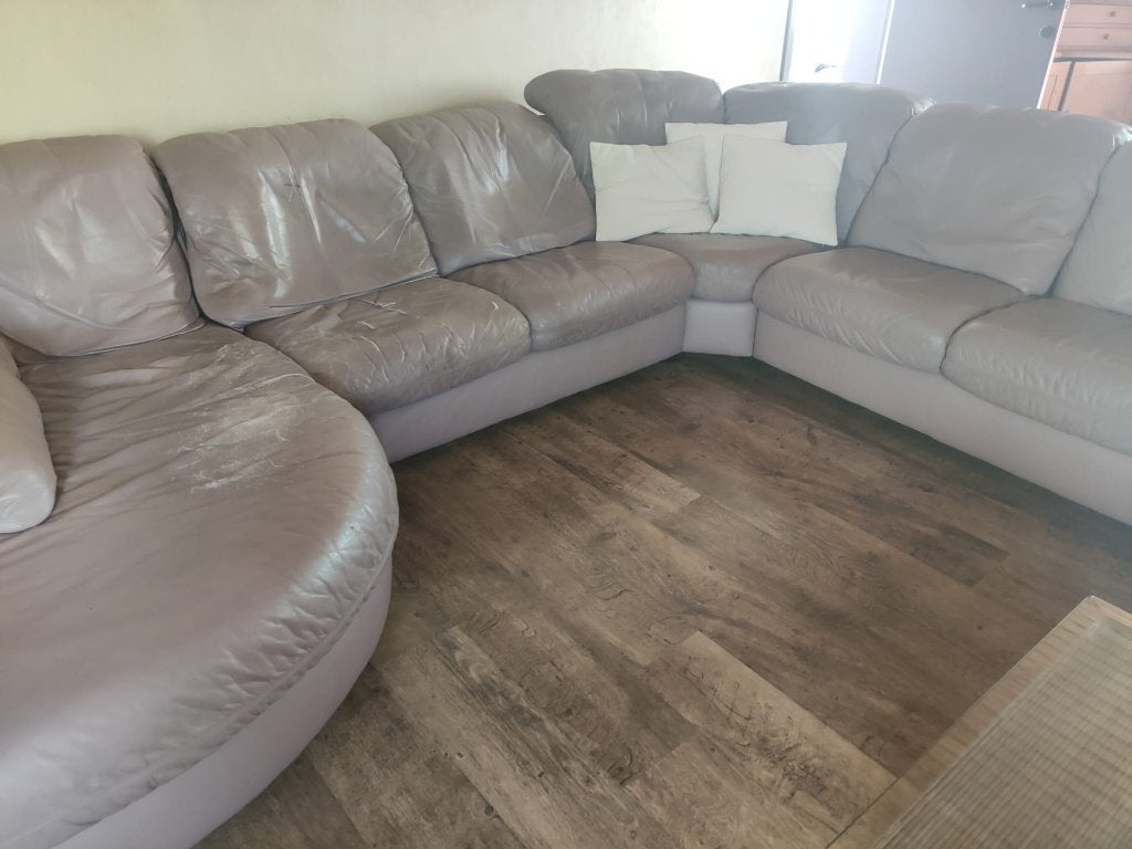 Salon gratis op te halen., Ophalen, Gebruikt, Leer