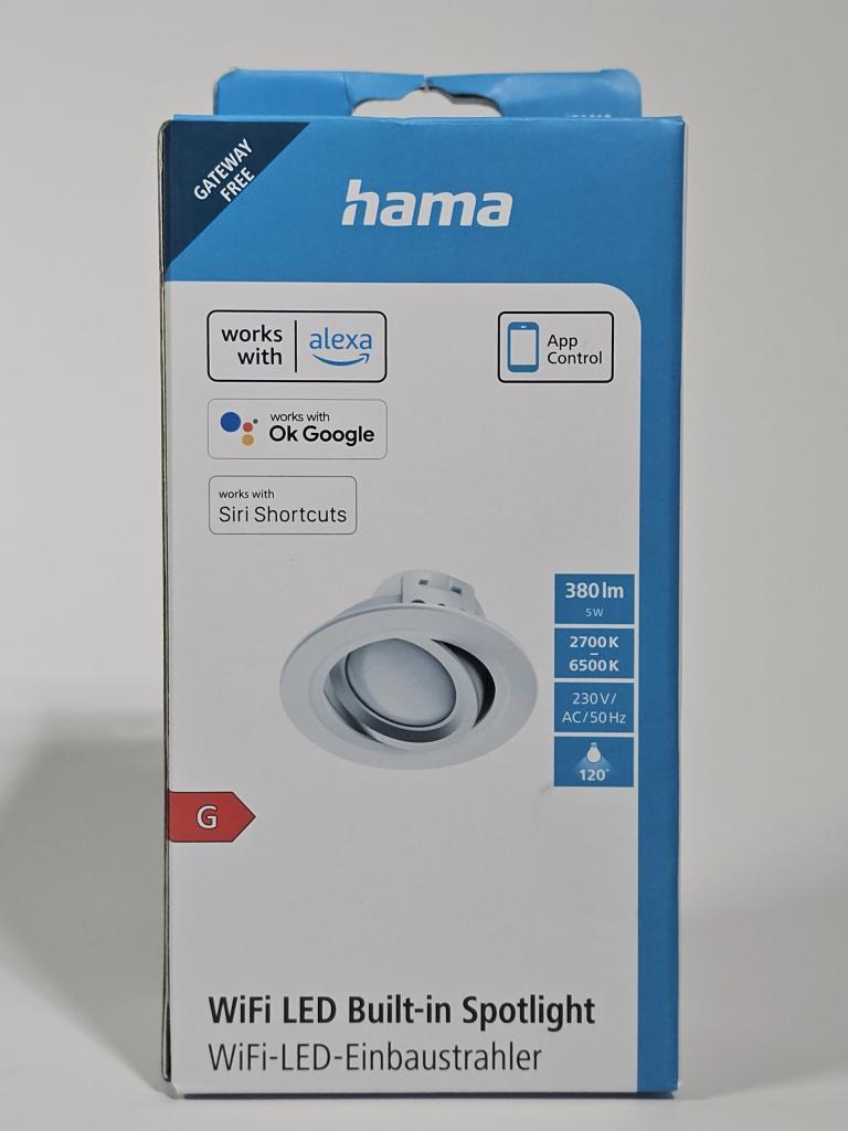 Hama Wifi - Led - Inbouwspot - App bediening | Nieuw, Huis en Inrichting, Lampen | Losse lampen