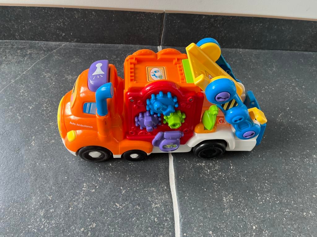 V tech takelwagen, Ophalen, Zo goed als nieuw