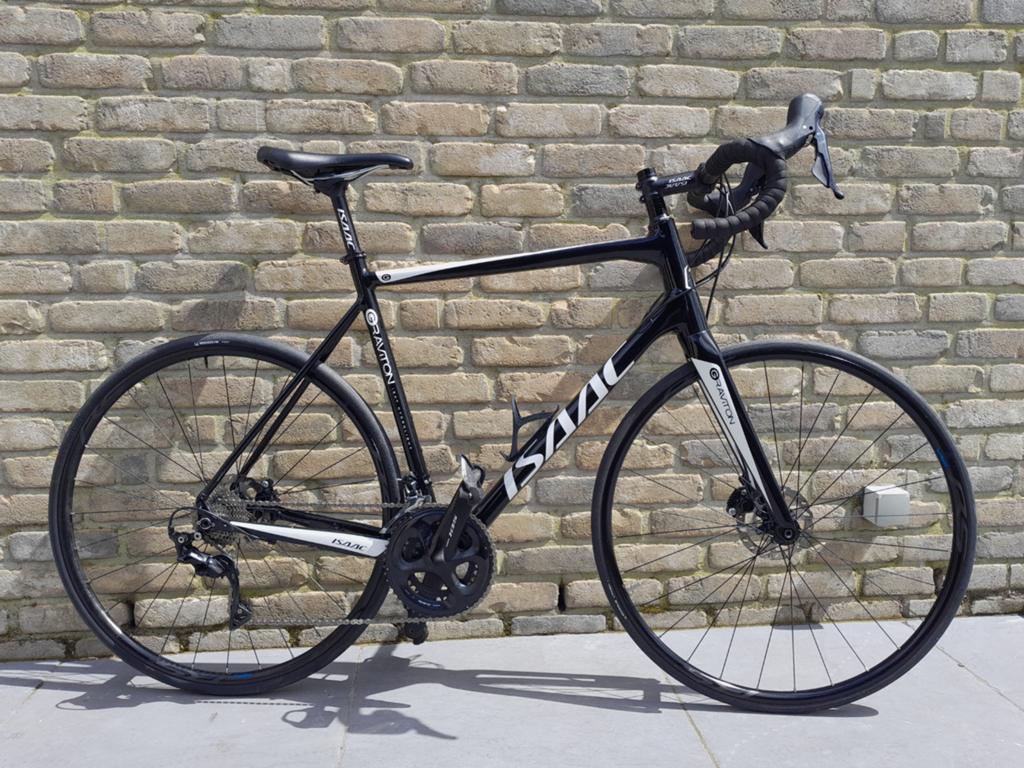 Isaac Graviton - Perfecte staat - m57 - Shimano 105, 28 inch, Heren, Aluminium, Zo goed als nieuw