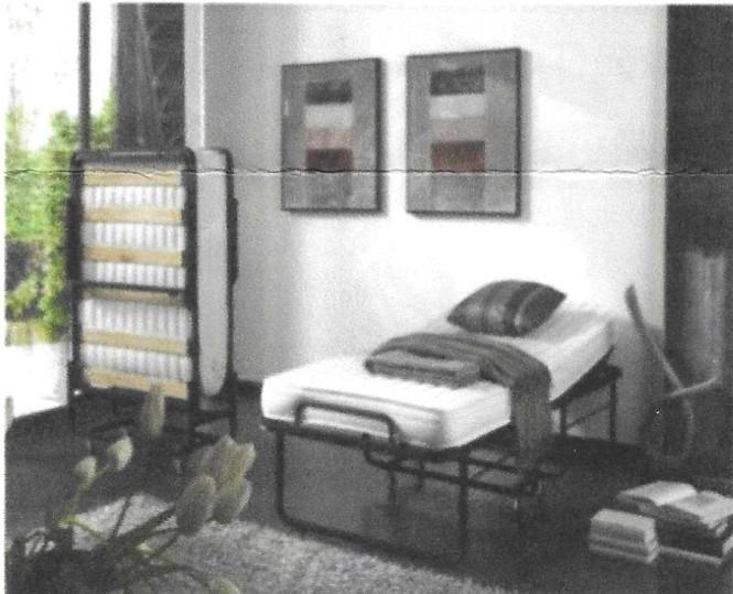 Plooibed, matras nog in verpakking, Ophalen, 90 cm, Eenpersoons, Zo goed als nieuw